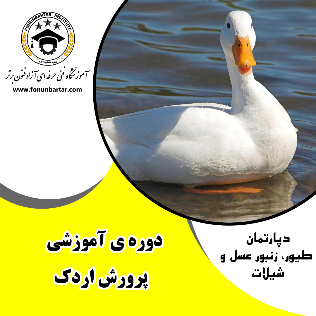 دوره ی آموزشی پرورش اردک + Duck breeding